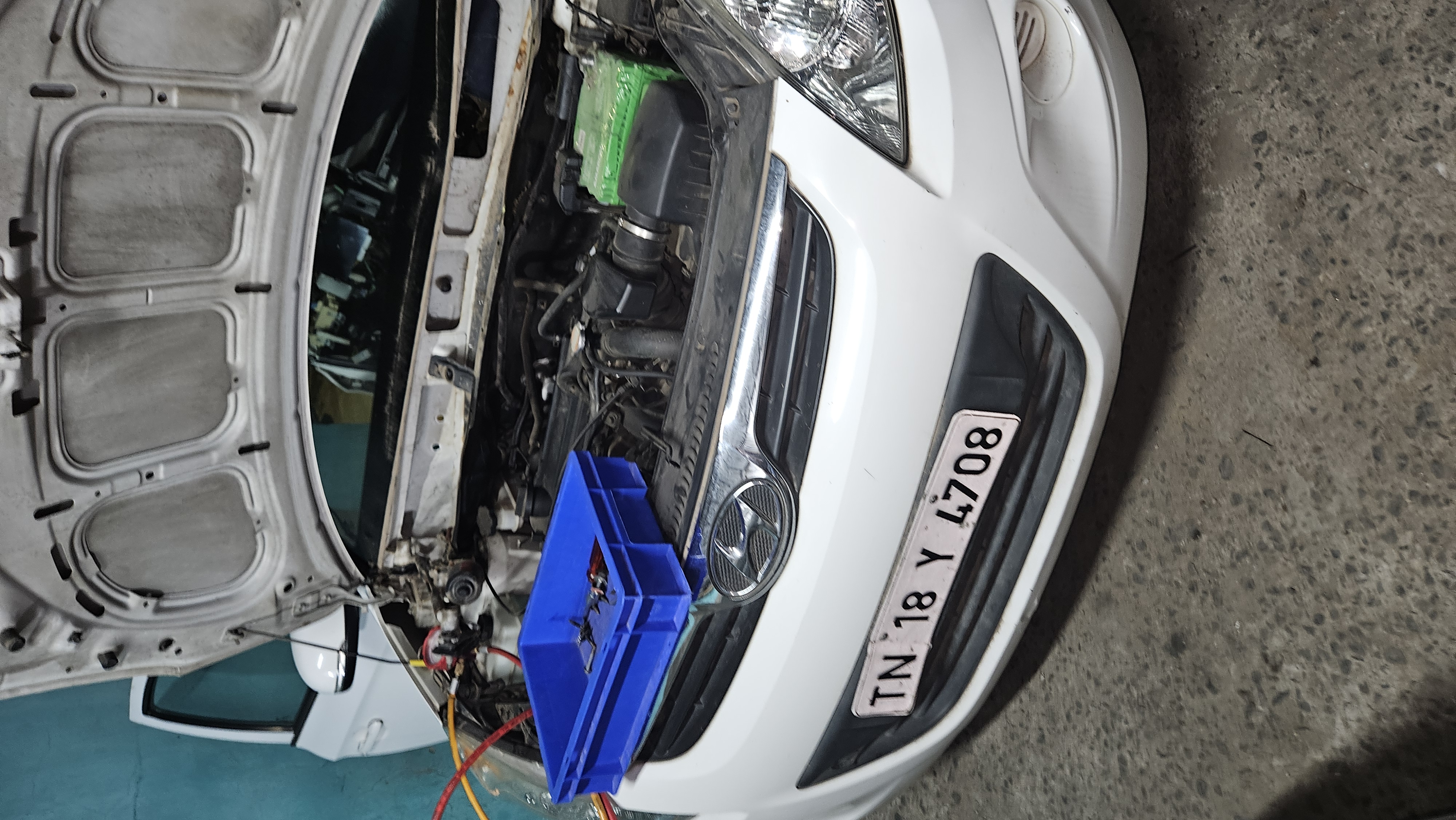 Car AC Service Work 1